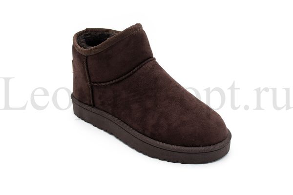 Угги женские Леопард арт. 23-8-Brown